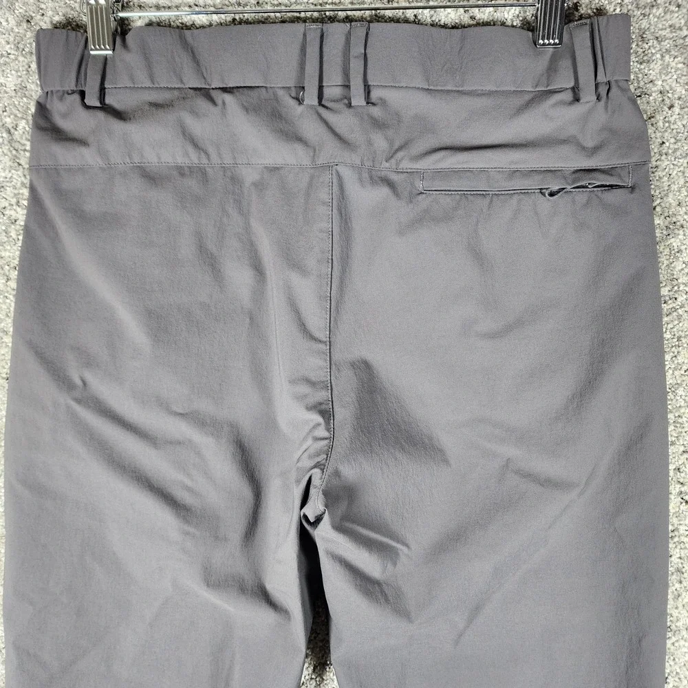 Blue Chill Performance Pants Mens 32 Grey Hiking Outdoor Zipper Pockets NWOT